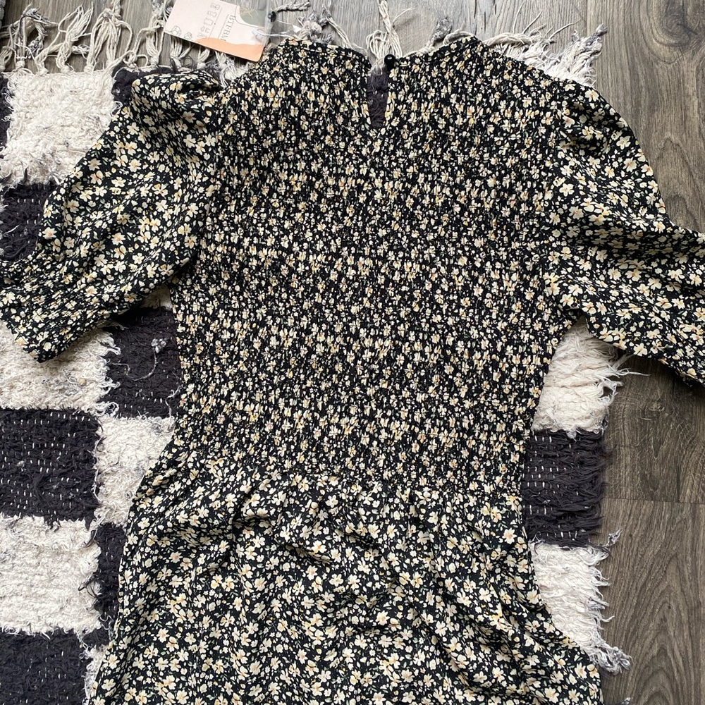 BTFBM Floral MIDI Sundress NWT
